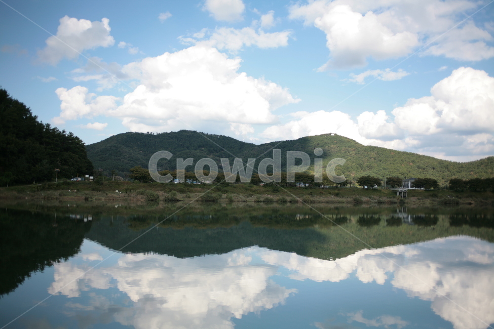 밀양,파란하늘,구름,강,강과구름,반전,날씨,자연,물