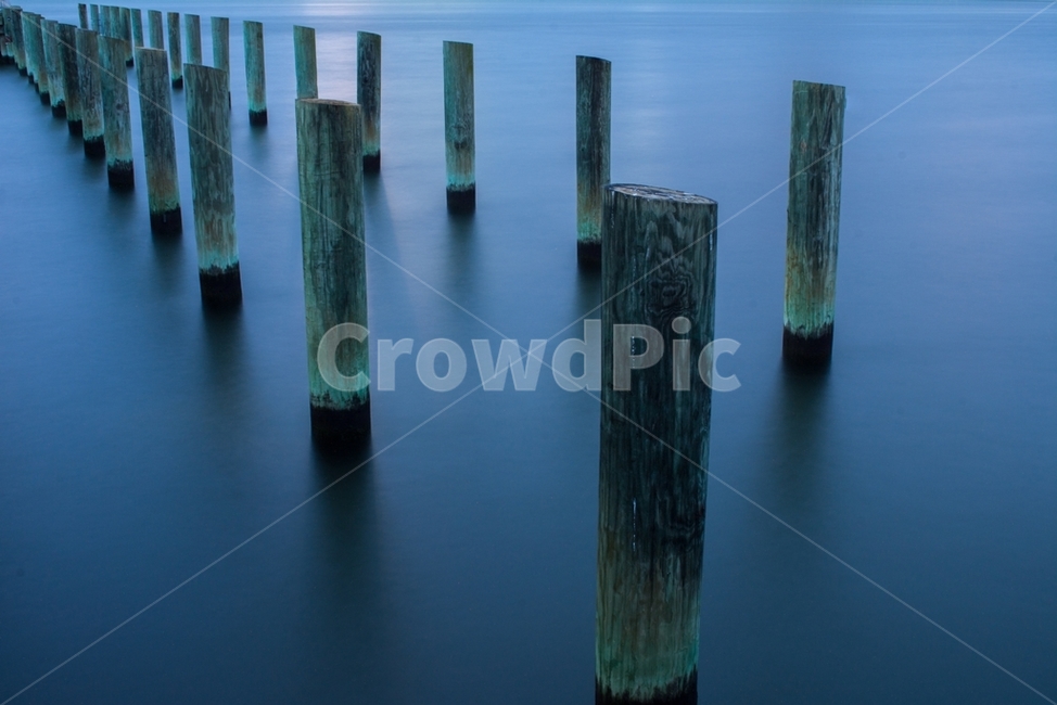 강,바다,장노출,나무기둥,항구,river,sea,longexposure,pier