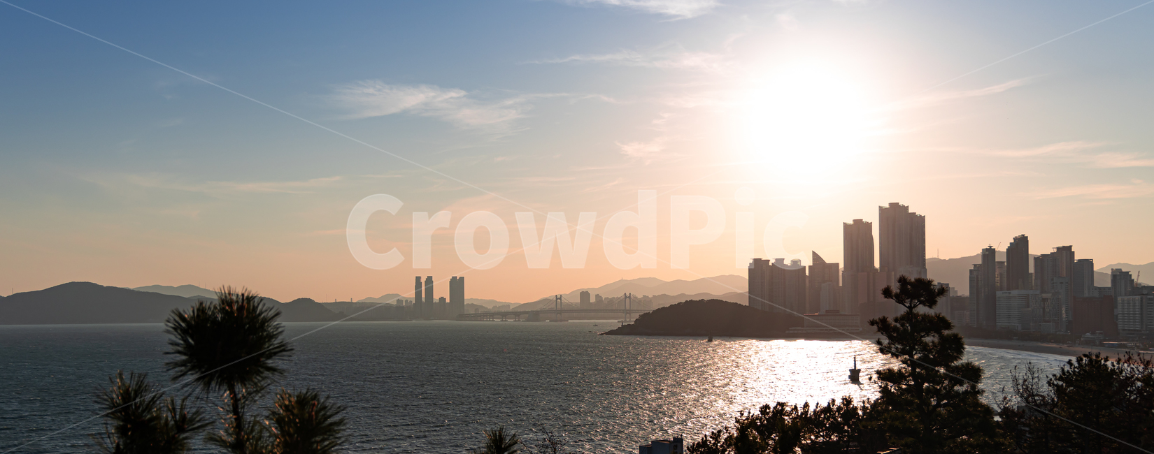 해운대,일몰,배경,광안대교,해운대해수욕장,바다풍경