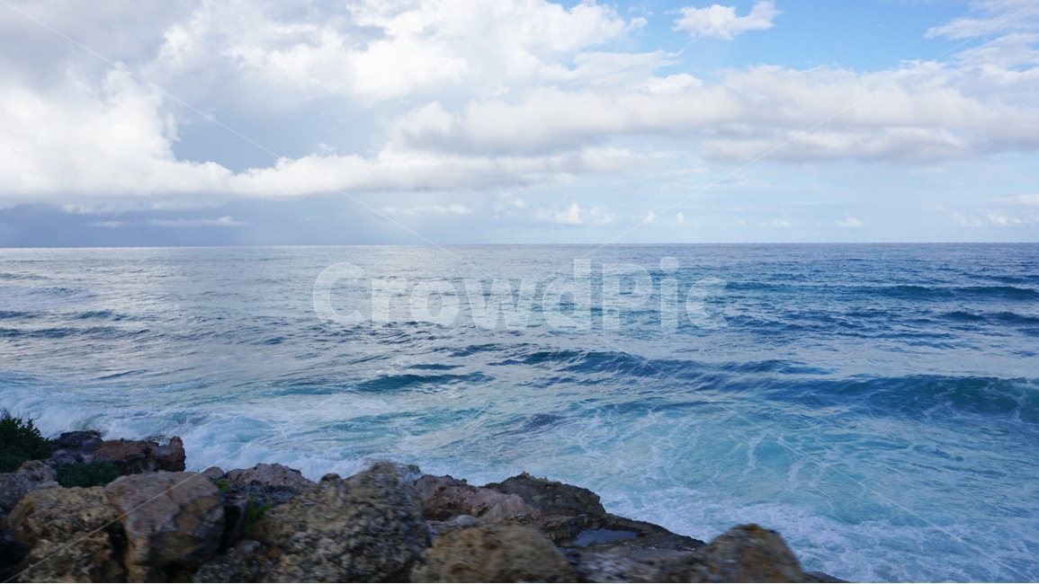 바다,하늘,푸른,파도,여인의섬,칸쿤,멕시코,자연,풍경,nature,landscape,sea,ocean,대양,outdoors,옥외,water,물,promontory,곶