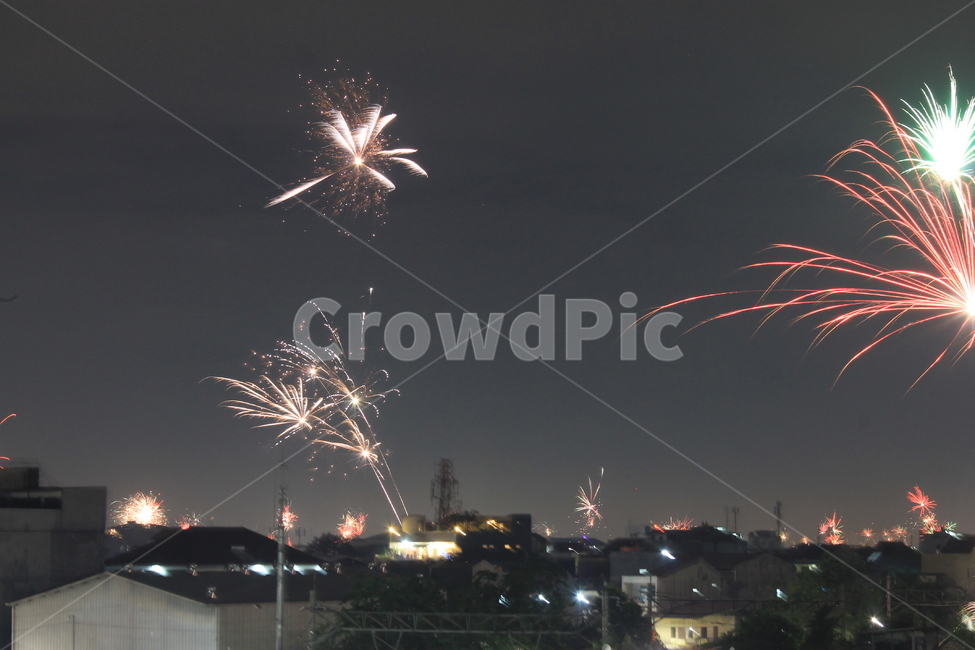 자카르타,불꽃놀이,새해,새해맞이,jakarta,firework,newyear