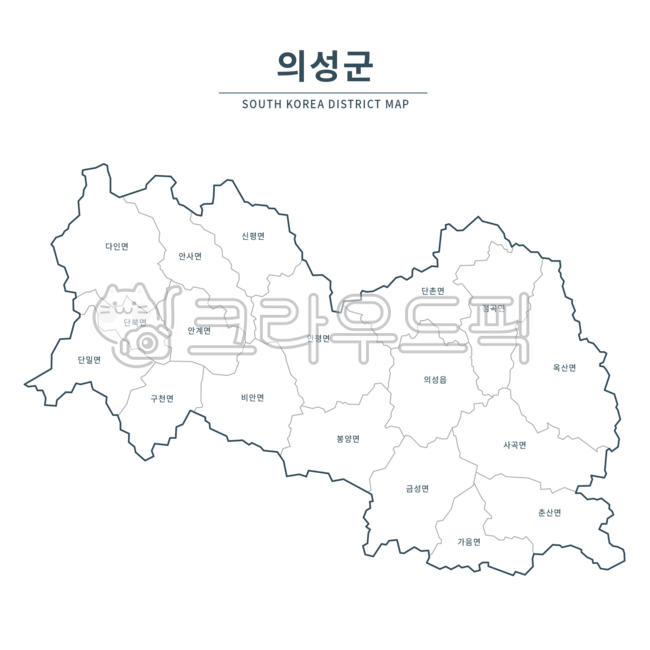 의성, 의성지도, 의성군, 의성군지도, 지도, 사진,이미지,일러스트,캘리그라피 - tunasalmon작가