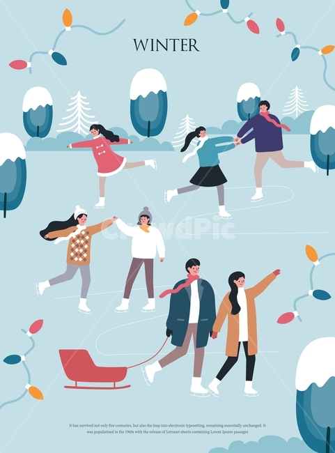 gift,couple,snowman,scarf,Web source,source,sled,character,season,hat,group,ice rink,festival,tree,lighting,coat,person,snow,skate,poster,light bulb,woman,Christmas,yearend,winter,three people,life,gloves,happiness,joy,vacation,man,Season,event,snowflake,