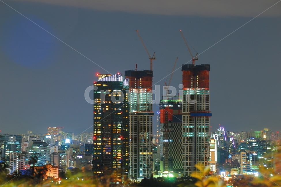 야경,건물,공사,서울,밤,야경,밤,풍경,nightscape,night,landscape,도시,city,한국도시풍경,한국도시경관,korea cityscape