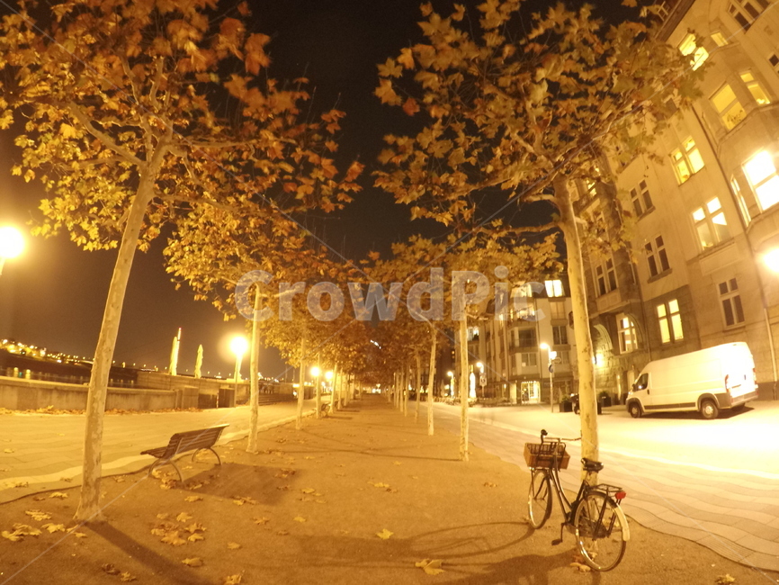 독일,뒤셀도르프,야경,자전거,도시,dusseldorf,야경,밤,풍경,nightscape,night,landscape
