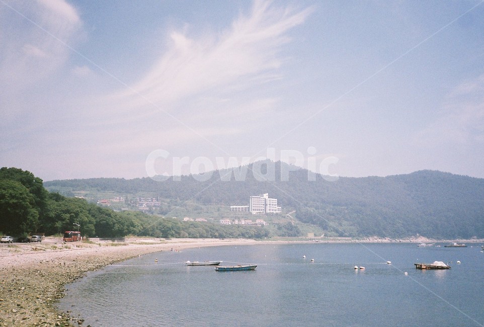 필름,필름사진,film,바다,sea,배,boat,자연,nature,섬,island,port,항구