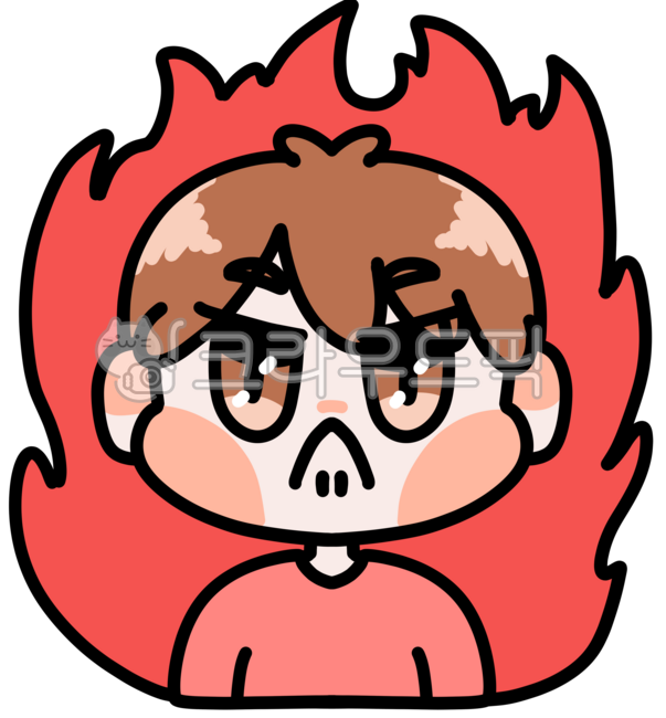 Picture,illustration,anger,bad mood,bad,mood,cute,adorable,adorable