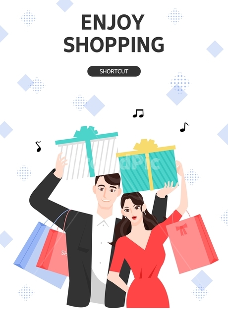 쇼핑백,선물,선물상자,남자,여자,커플,패턴,쇼핑,이벤트,팝업,배너,축제,행사,festival,carnival,event,쇼핑,shopping,그래픽,일러스트레이션,graphic,illustration
