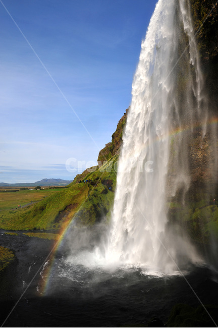 아이슬란드,셀랴란드스포스,폭포,무지개,풍경,iceland,자연,풍경,nature,landscape,해외,외국,세계,foreign,oversea,world,세계자연풍경,해외자연풍경,외국자연풍경,world nature landscape,river,강,water,물,outdoors,옥외,waterfall