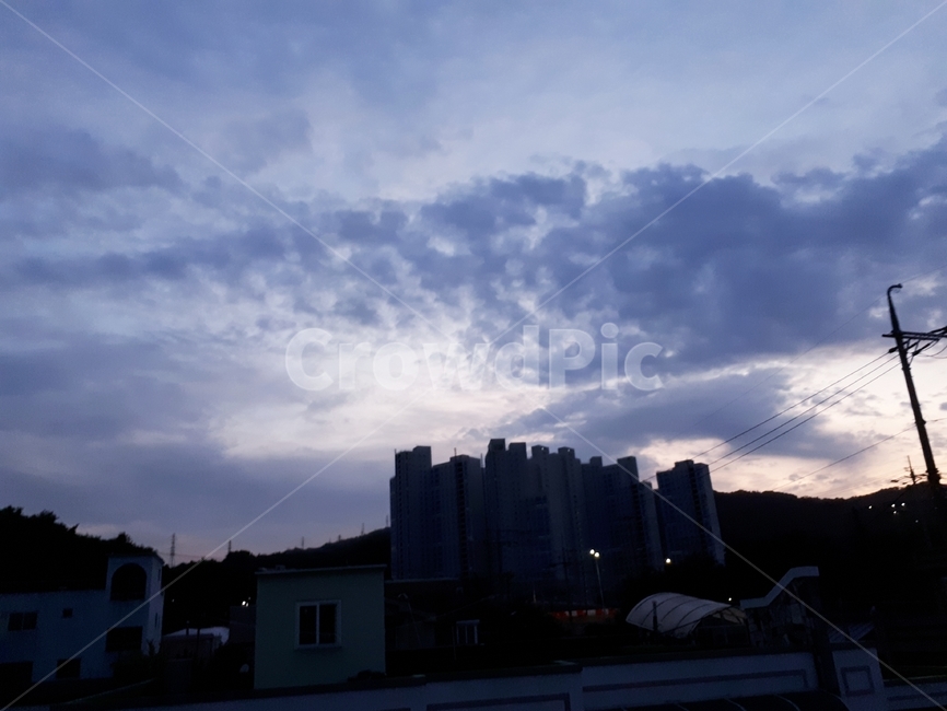 날씨,weather,구름,하늘,아파트