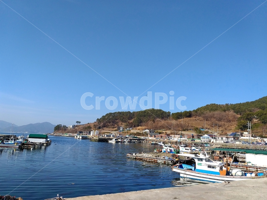 바다,산,하늘,시원함,맑음