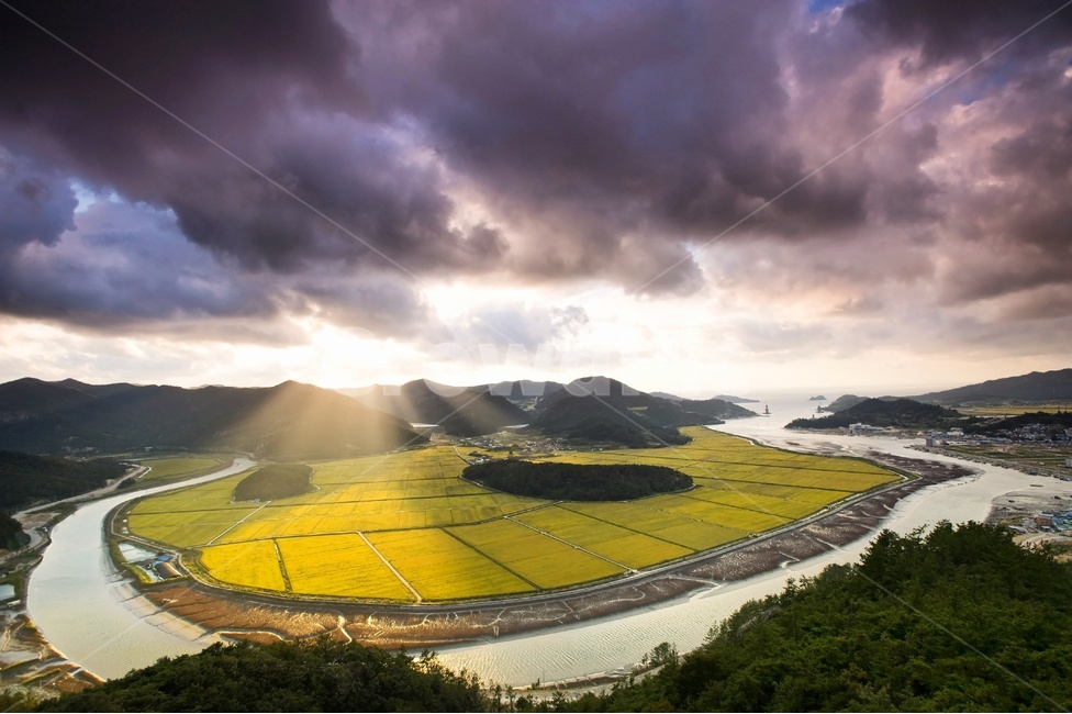 전남영광,법성포,항구,물돌이,대덕산정산,자연,풍경,nature,landscape,한국자연풍경,한국자연경관,korea nature landscape,시골,마을,country,rural,town,scenery,outdoors,옥외,경치,aerial view,조감도