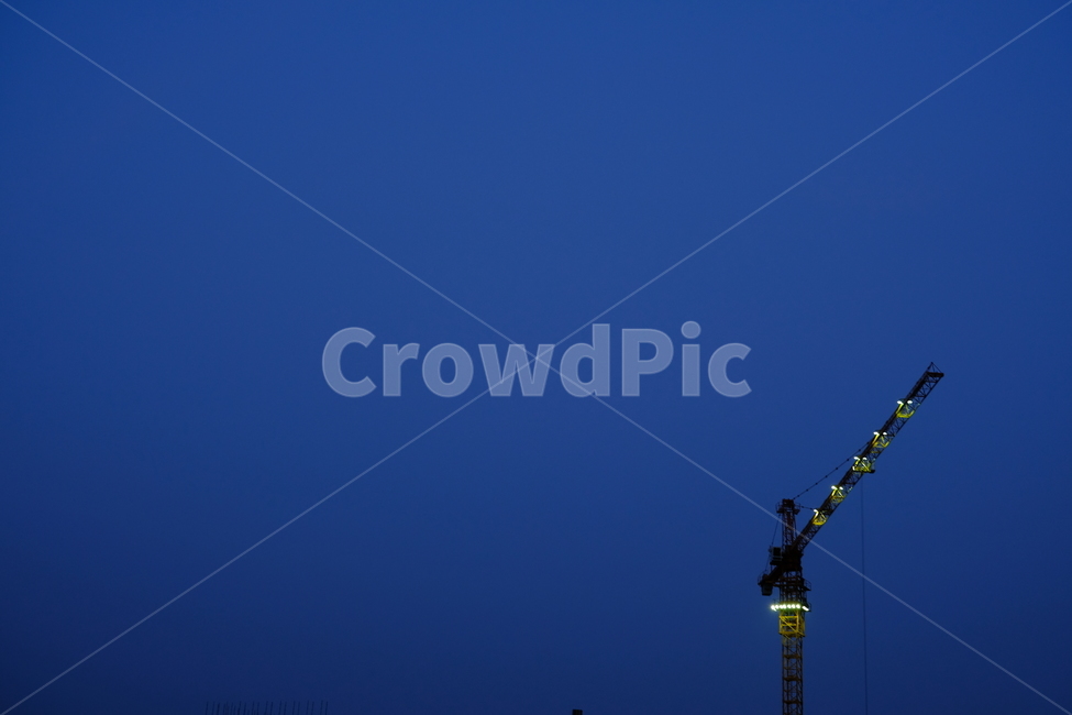 실루엣,풍경,건설현장,sundset,landscape,크레인,crane,silhouette,무보정,하늘,sky,푸른하늘,야경,밤,풍경,nightscape,night,landscape,산업,industry,industrial,건설업,건축업,construction industry