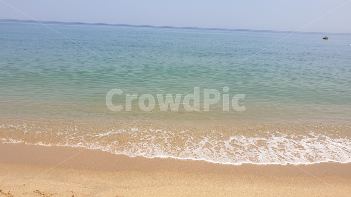 바다,해변,여름,강릉,강릉바다,잔잔한파도