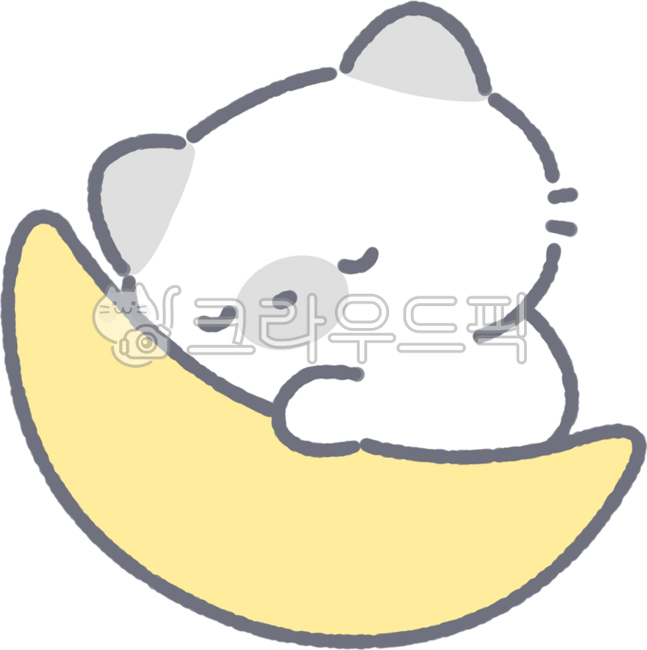 Cute,Animal,Cat,Emoticon,Night,Dreamland,Goodnight