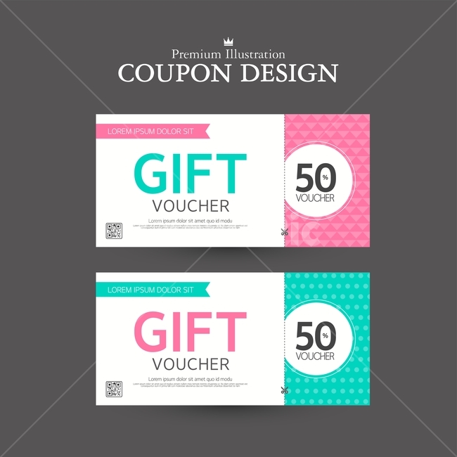 쿠폰,플랫디자인,바우처,쇼핑,비즈니스,qr코드,쇼핑,shopping,비즈니스,사업,business,service,work,그래픽,일러스트레이션,graphic,illustration