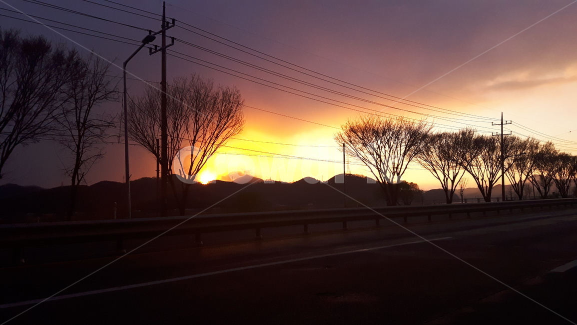 저녁,저녁하늘,노을,하늘,풍경