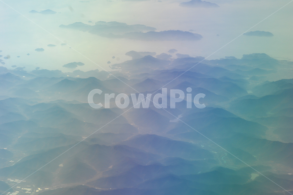 자연,구름,산,안개,항공사진,바다,자연,풍경,nature,landscape,경치,outdoors,옥외,scenery