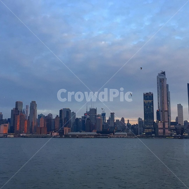 바다,맨해튼,뉴욕,빌딩,빌딩숲,도시,풍경,city,landscape,urban,어반,town,metropolis,중심지,시티,building,건물