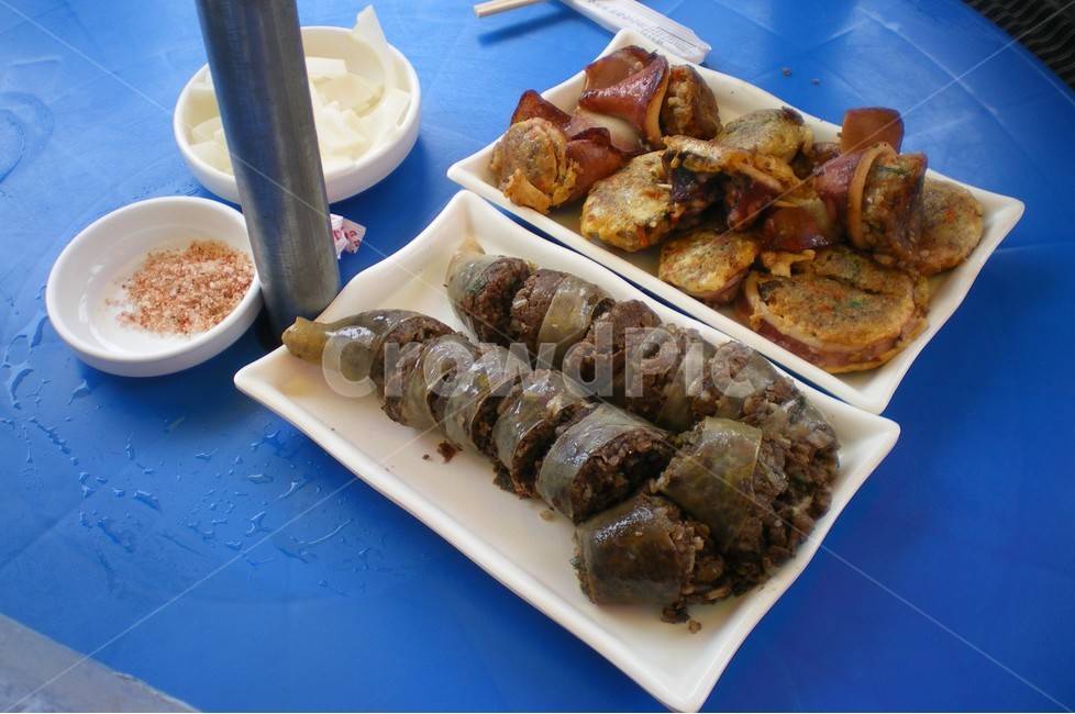 순대,오징어순대,파란식탁,강원도,무