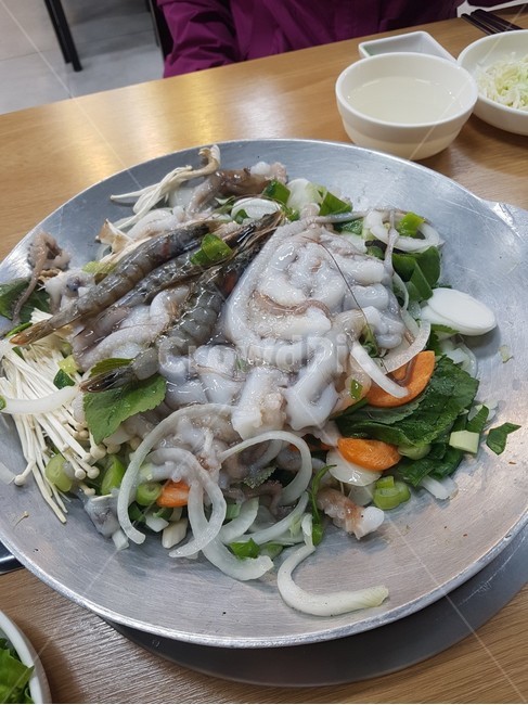 음식,food,낙지,생낙지,새우,낙지탕탕이
