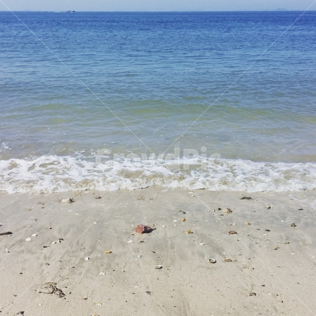 자연,바다,파도,돌,파란,해변,바다,beach,sea