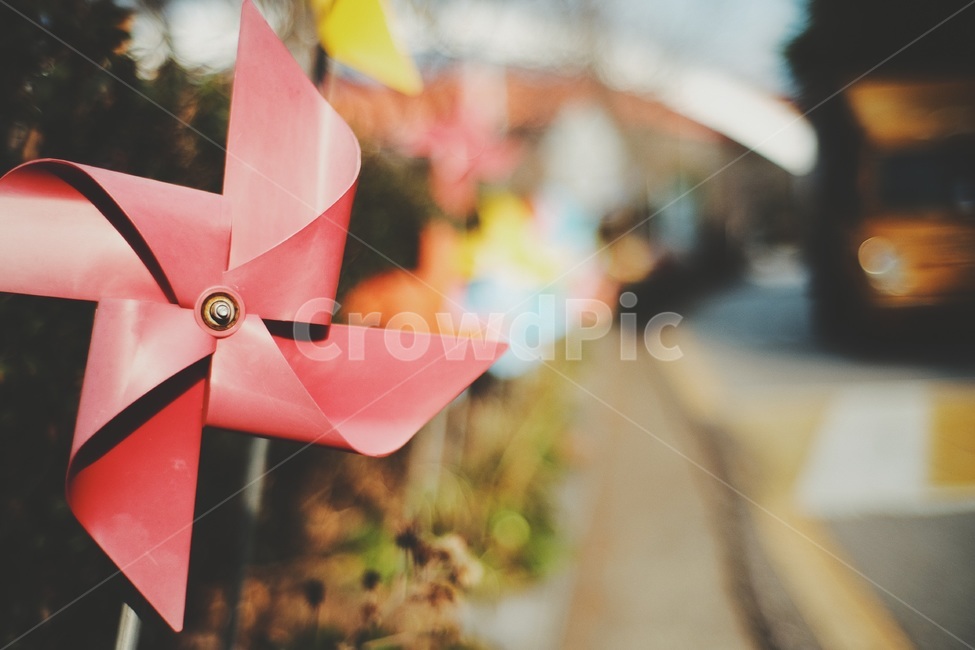 바람개비,red,바람,필름,색감,pinwheel