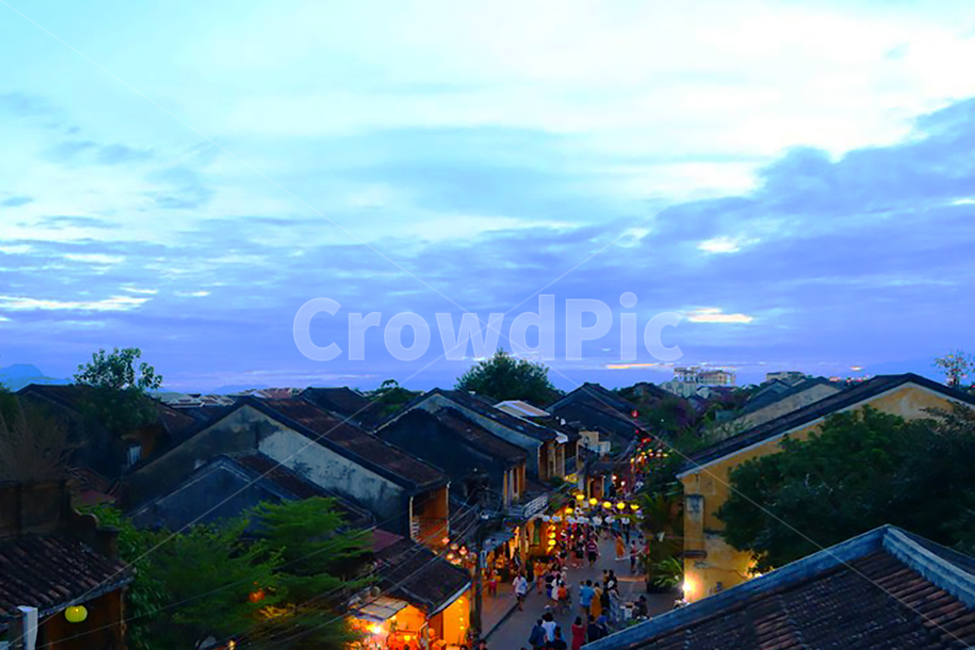 마을,베트남,호이안,밤거리,vietnam,올드타운,oldtown,동남아,등불,지붕
