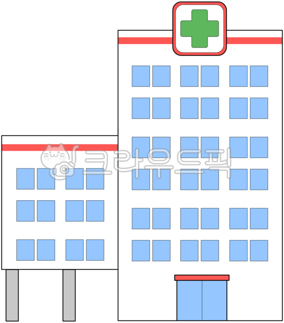 large hospital,hospital,building