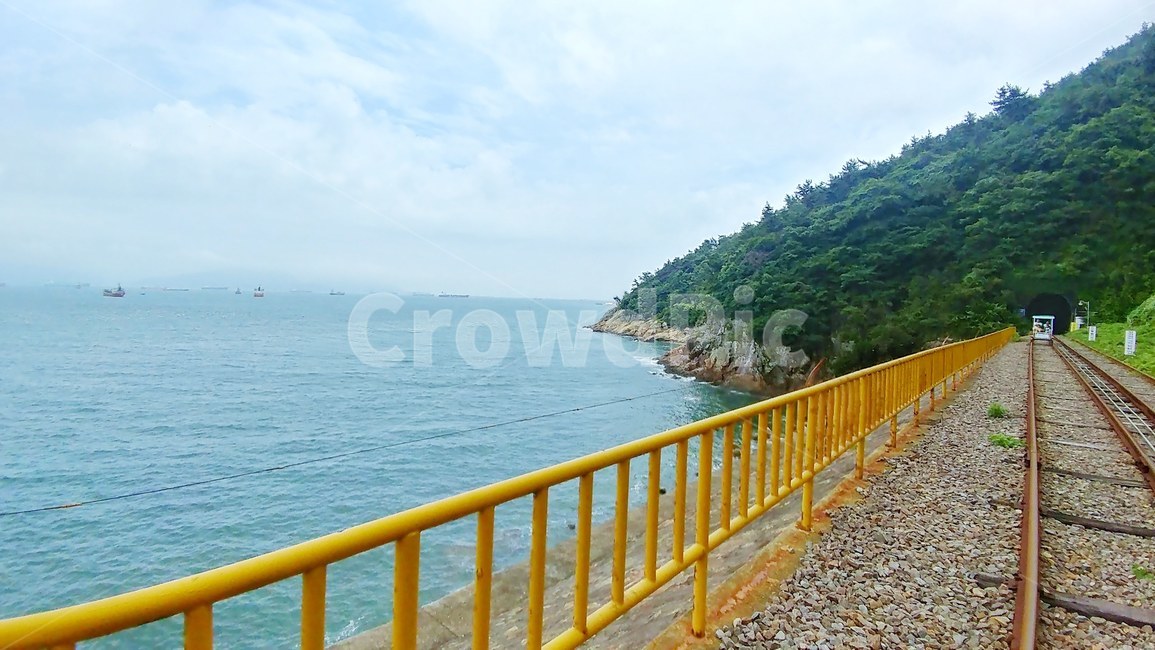 풍경,여수,레일바이크,바다,하늘,자연,풍경,nature,landscape,handrail,난간,banister,railing