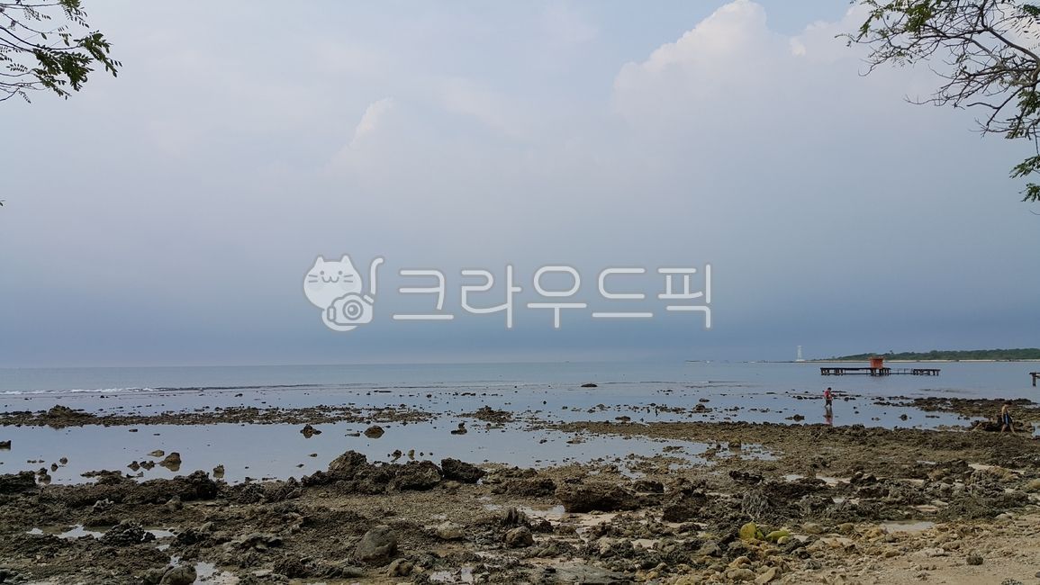 해변,이국적풍경,자연,간조,썰물,하늘