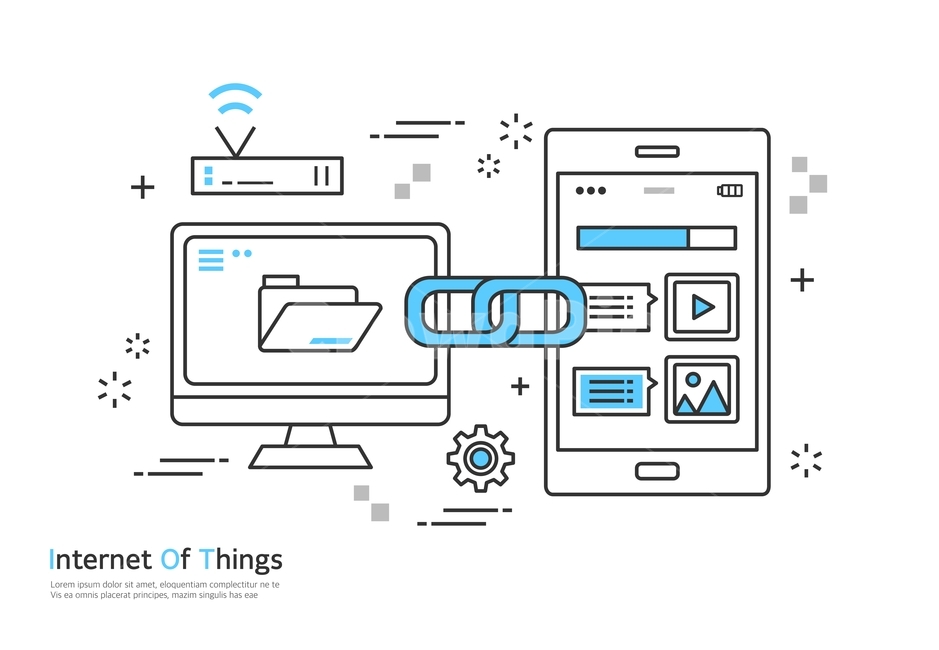 스마트폰,모니터,폴더,와이파이,4차산업,iot,라인일러스트,정보통신기술,전자기기,전자제품,it,information,technology,electronic equipment,그래픽,일러스트레이션,graphic,illustration