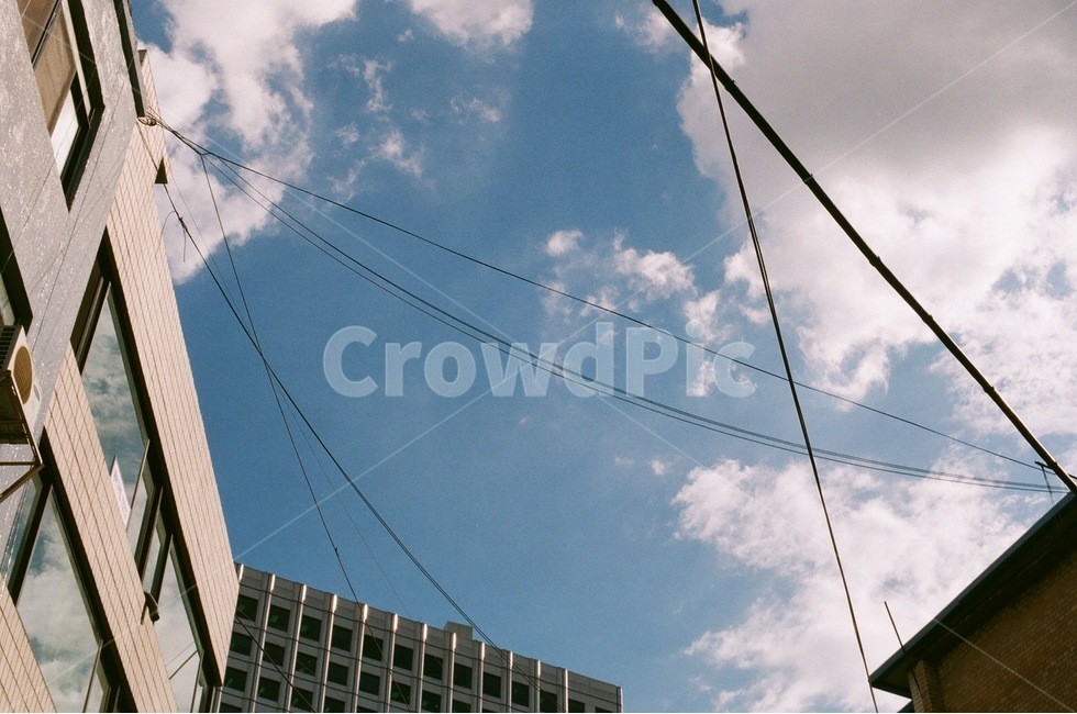 하늘,전깃줄,구름,서울하늘,건물,도시,도시,풍경,city,landscape,감성,sensible,feeling