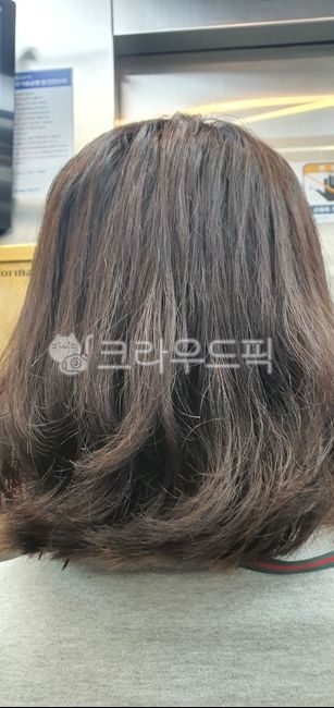 hair,upper limit hair texture,curl,back,dyed hair