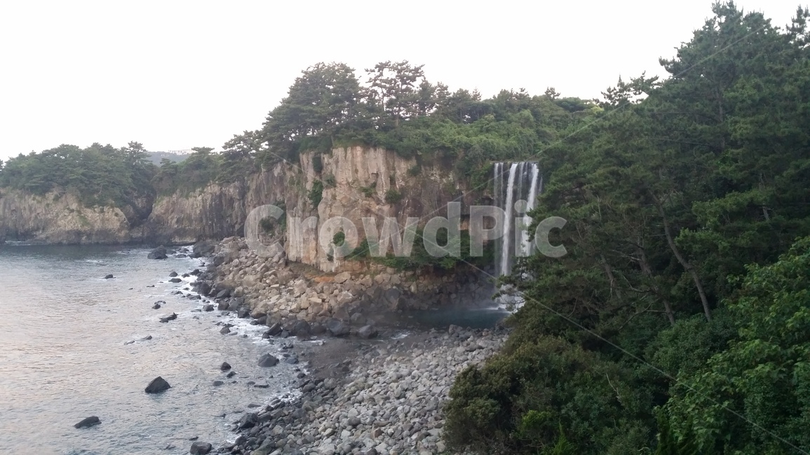제주도,제주도풍경,제주,폭포,정방폭포