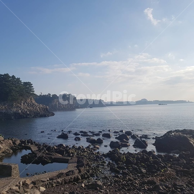 제주도,제주,바다,하늘,현무암,돌,자연,풍경,nature,landscape