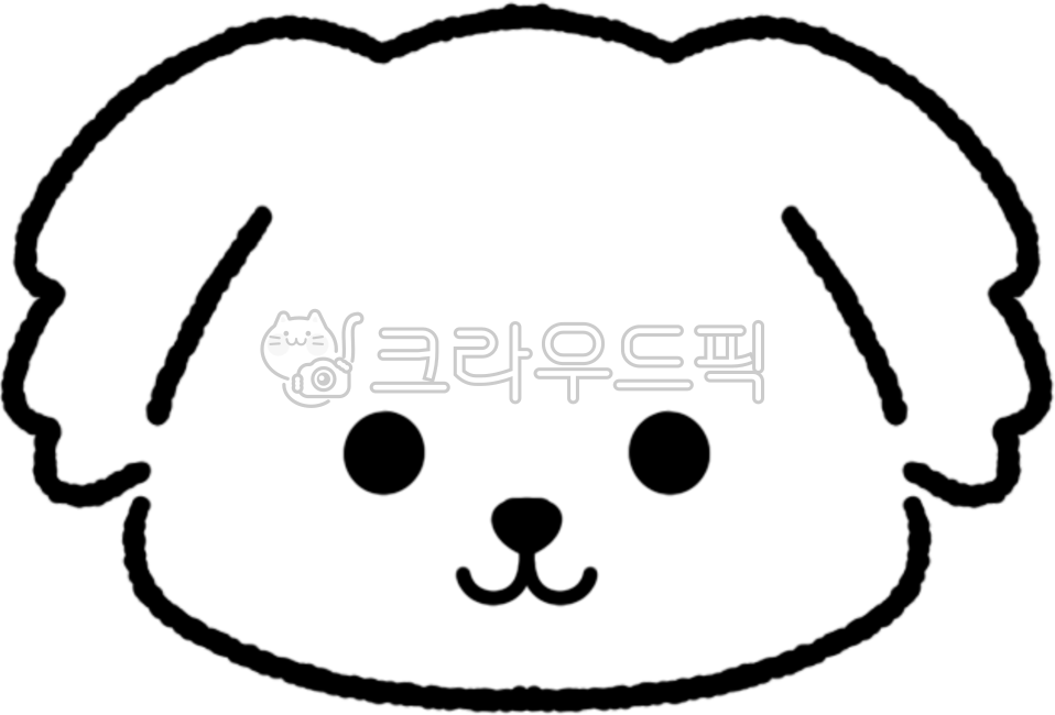말티즈,말티즈캐릭터,말티즈얼굴,말티즈일러스트,동물,강아지,멍멍이,강아지얼굴,강아지종류,귀여운,귀여운강아지,캐릭터,얼굴,흰색강아지,흰색캐릭터,흰색,하얀강아지