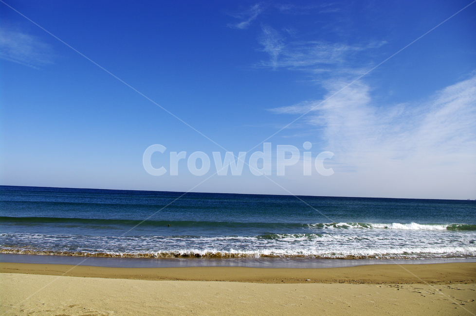 바다,풍경,해안,모래사장,하늘,구름,해변,바다,beach,sea