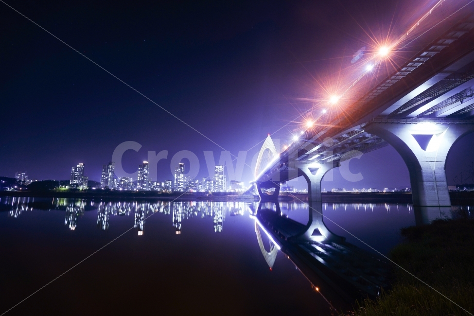 세종시,야경,한두리대교,장노출,반영,reflection,풍경,landscape,도시,풍경,city,landscape,야경,밤,nightscape,night