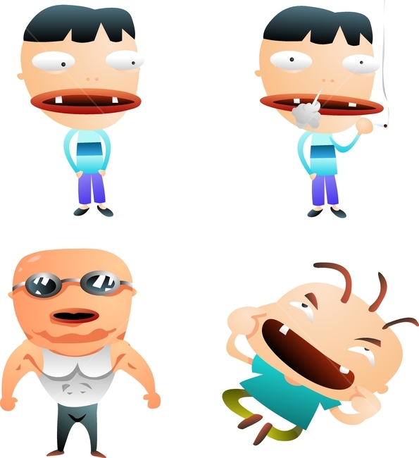 일러스트,벡터,캐릭터,엽기,코믹,개그,엽기캐릭터,코믹캐릭터,이모티콘,아이콘,그래픽,아트클립,클립아트,삽화,카툰,개성,만화,못난이,괴상,이상한,황당함,동작,행동,감정,느낌,표정,표현,기분,과장,인물,사람,성격,상황,대두,큰머리,아동,유아,어린이,개구쟁이,천진난만,그라데이션,남자,남자캐릭터,대머리,근육,정면,헬스,선글라스,덩치,흡연,담배,청소년흡연,폐해,연기,담배연기,간접흡연,웃음,놀림,즐거움,폴짝,뛰어오름,뜀,기쁨,곁눈질,백수,주머니,지켜봄,궁금,그래픽,일러스트레이션,graphic,illustration