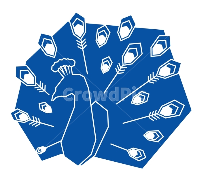 공작새,공작,peacock,공작새픽토그램,공작픽토그램,그래픽,일러스트레이션,graphic,illustration