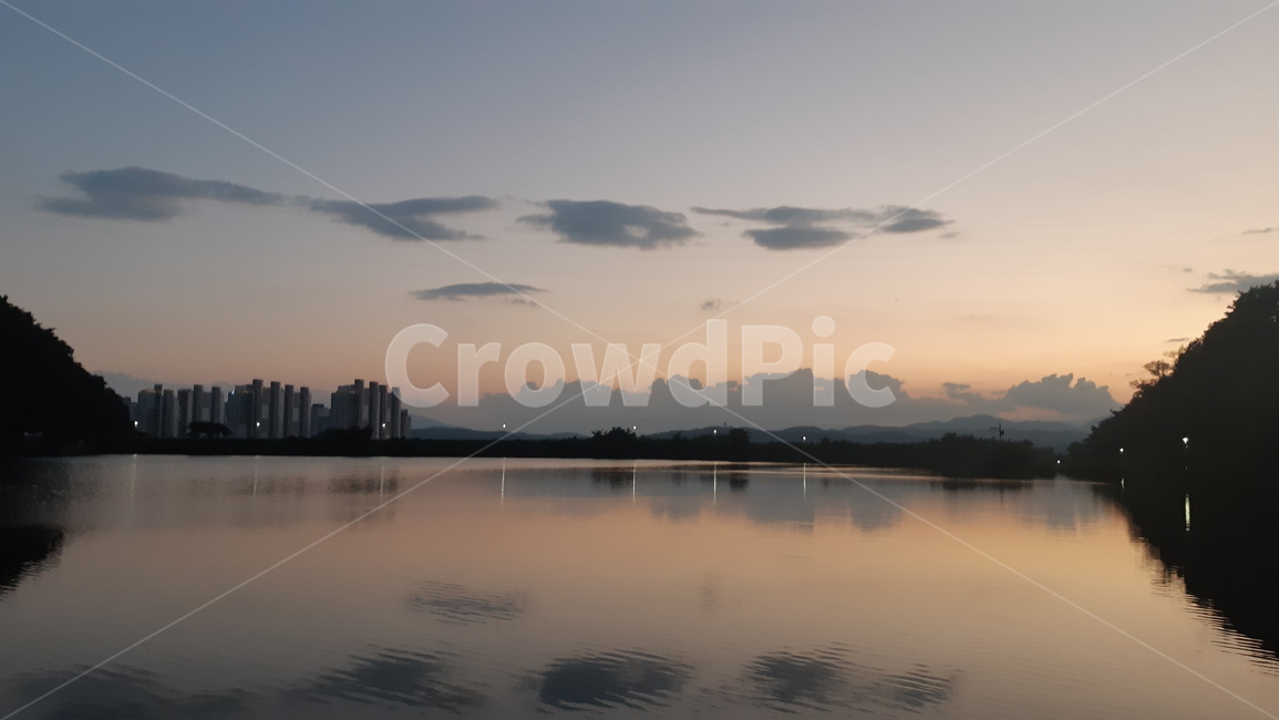 물,water,호수,저수지,구름,노을,공원,park,outdoors,nature
