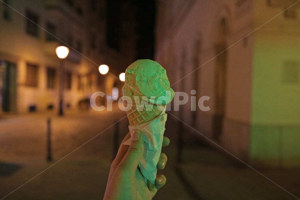 아이스크림,젤라또,음식,icecream,gelato,거리,밤