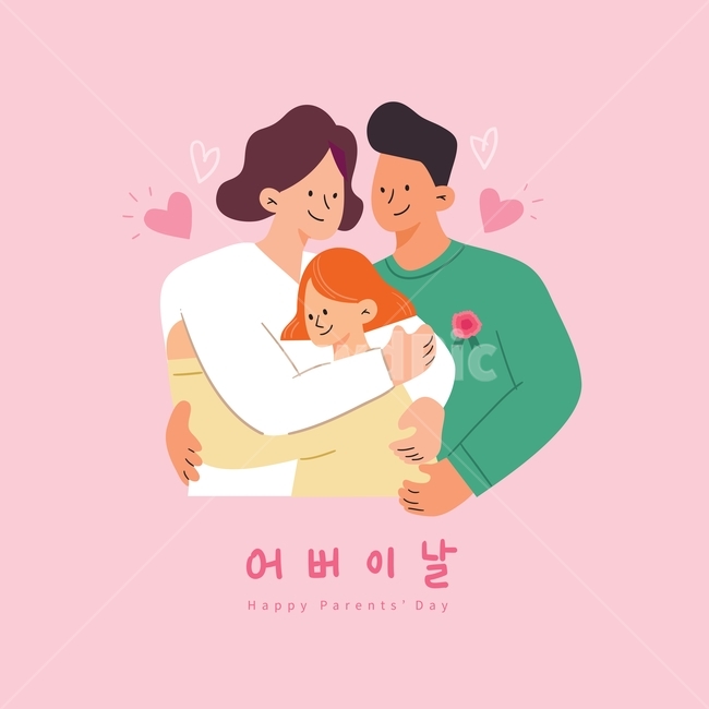 love,harmony,family month,In May,dad,carnation,mom,Mothers Day,flower,happiness,Family Month Image Contest,illustration,hug,daughter,graphic