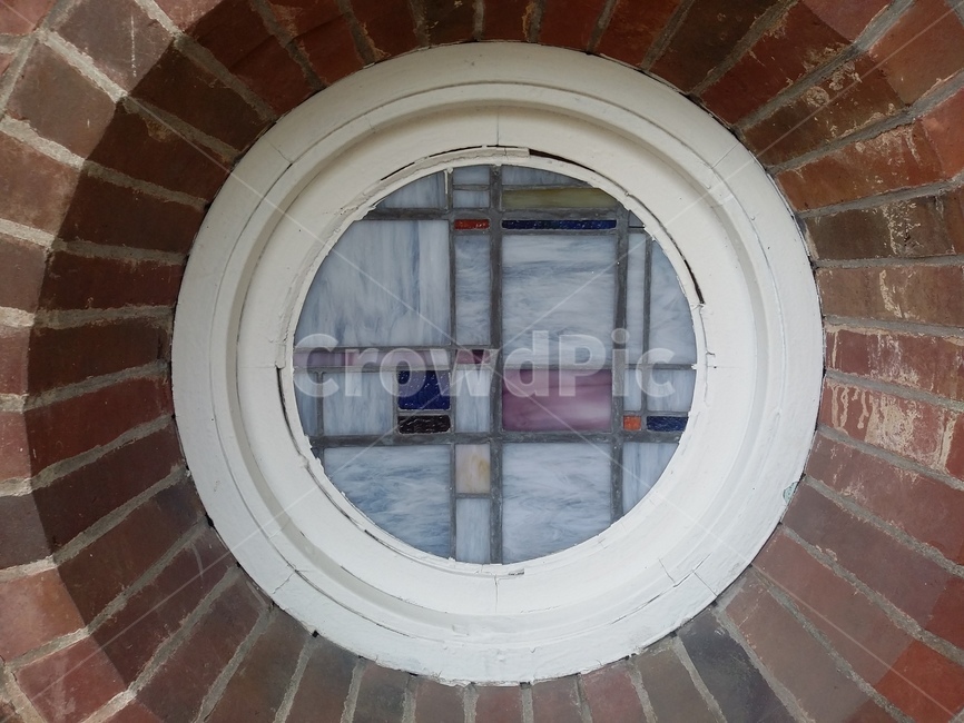 window,창문,창,둥근창,벽돌