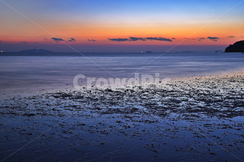 일몰,석양,선재도,옹진군,서해,인천,바다,붉은노을,갯벌,썰물,자연,풍경,nature,landscape