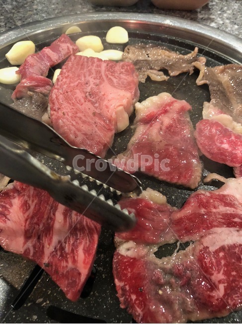 소고기,바베큐,barbecue,고기,육류,구이,마늘,육식,꽃등심,beaf,meal,galic,스테이크,steak,food,음식