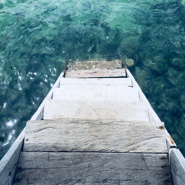 바다,물결,파란색,계단,자연,세부,올랑고섬,길,내리막,나무계단,연파랑,blue,sea