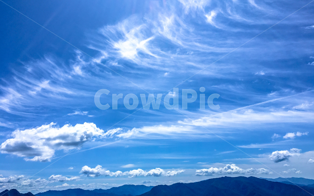 하늘,구름,맑은날,sky,cloud,파란색,흰색,날씨,강원도,멋진구름,예쁜구름,풍경,자연,웅장한,자연,풍경,nature,landscape,azure sky,푸른 하늘,outdoors,옥외