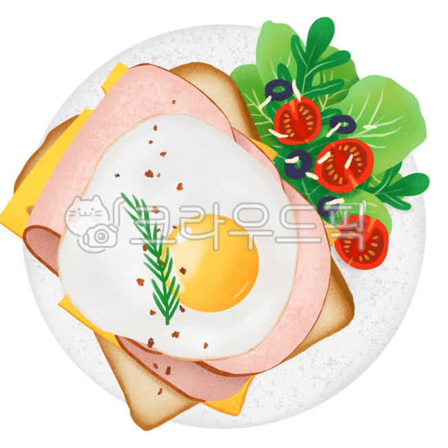 pepper,fried egg,tableware,salad,egg,Cherry tomato,plate,bowl,ham toast,Ham Cheese Toast,cheese,Fried egg,olive,ham,cooking,sunny side up,cafe illustration,Cheddar Cheese,open sandwich,bread,bakery,sandwich,food illustration,sliced ham,food,Herb,meal,Brun